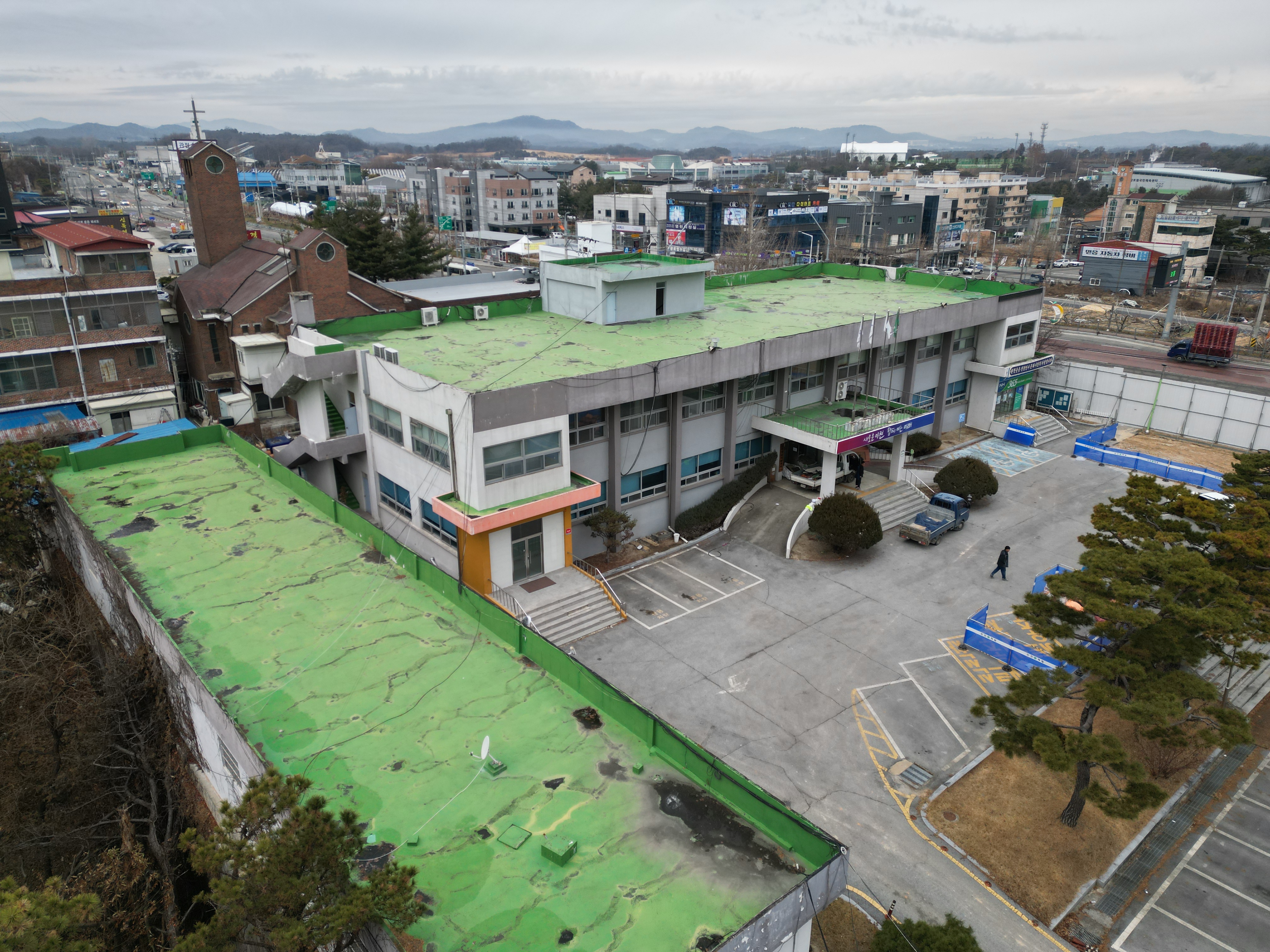 Construction of Janghowon-eup Office Building Demolition