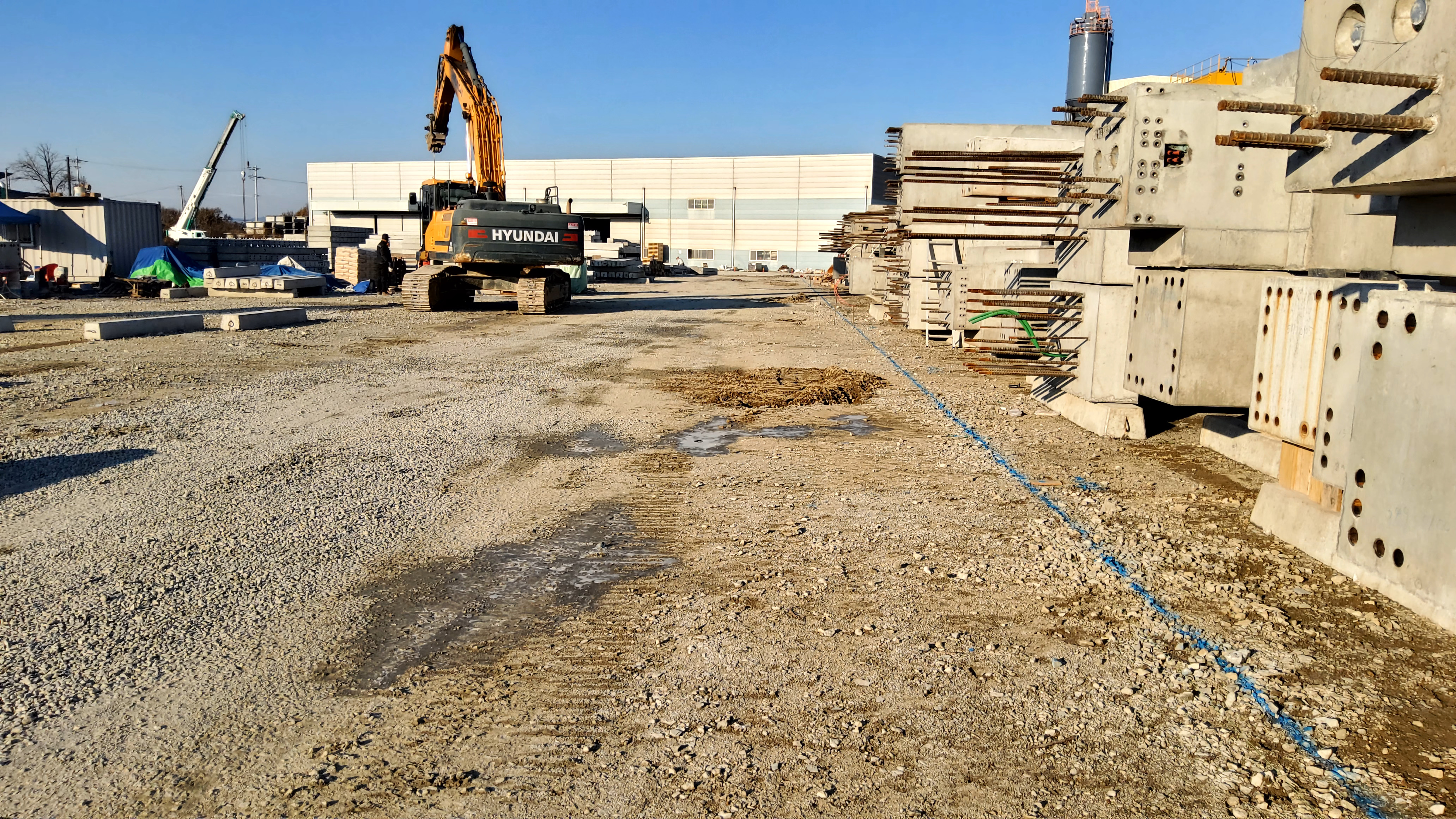 Bend Line Gentry Crane Basic Earthwork